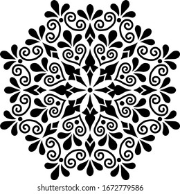 Mandala Pattern Stencil doodles sketch good mood