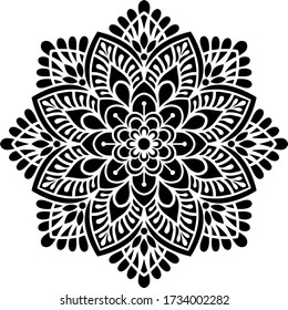 Mandala Pattern Stencil doodles sketch good mood