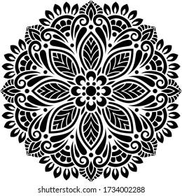 Mandala Pattern Stencil doodles sketch good mood