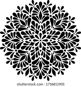 Mandala Pattern Stencil doodles sketch good mood