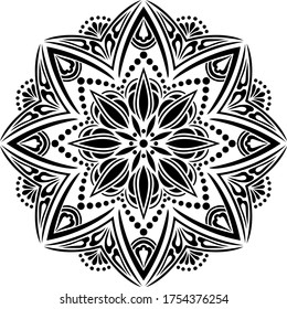 Mandala Pattern Stencil doodles sketch good mood