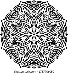 Mandala Pattern Stencil doodles sketch good mood