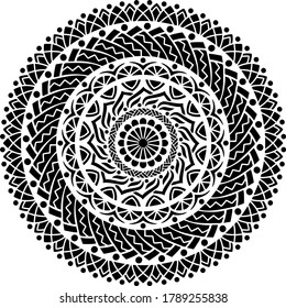 Mandala Pattern Stencil doodles sketch good mood