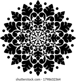 Mandala Pattern Stencil doodles sketch good mood