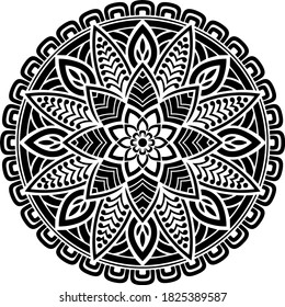 Mandala Pattern Stencil doodles sketch good mood