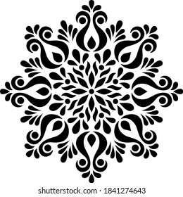 Mandala Pattern Stencil doodles sketch good mood