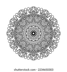 Mandala Pattern Stencil doodles sketch good mood