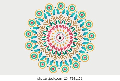 Mandala Pattern Stencil doodles sketch