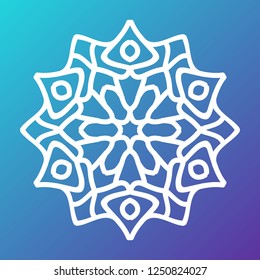 mandala pattern vector