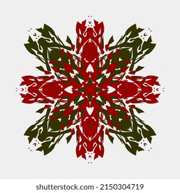 mandala pattern vector, beautiful, color combination, unique, decorative, nice, hand art, simstris