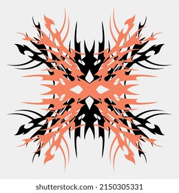 mandala pattern vector, beautiful, color combination, unique, decorative, nice, hand art, simstris