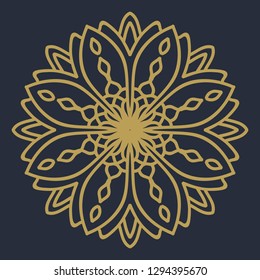 mandala pattern vector illustration
