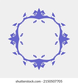 vector de patrón mandala, maorí, hermoso, único, motivo, raro, ornamentado, arte de mano, creativo, decoración