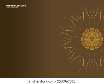 mandala pattern vintage ethnic tribal template style element wallpaper background motif circle art texture print traditional elegant rpund ornament drawing decoration gold meditation flower asian