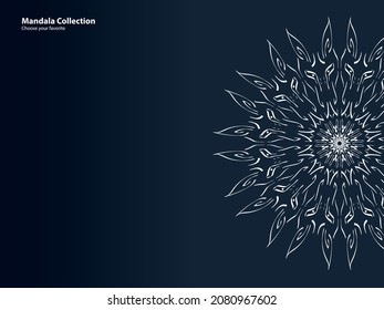 mandala pattern vintage ethnic tribal template style element wallpaper background motif circle art texture print traditional elegant rpund ornament drawing decoration gold meditation flower asian