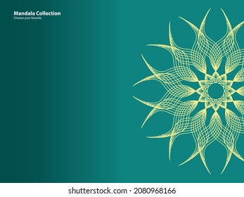 mandala pattern vintage ethnic tribal template style element wallpaper background motif circle art texture print traditional elegant rpund ornament drawing decoration gold meditation flower asian