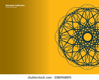 mandala pattern vintage ethnic tribal template style element wallpaper background motif circle art texture print traditional elegant rpund ornament drawing decoration gold meditation flower asian