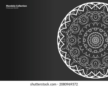 mandala pattern vintage ethnic tribal template style element wallpaper background motif circle art texture print traditional elegant rpund ornament drawing decoration gold meditation flower asian