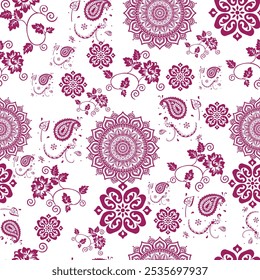 Mandala patterns are intricate, symmetrical designs that often radiate from a central point. They embody a sense of harmony and balance, incorporating geometric shapes, floral elements, and vibrant co