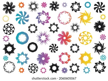 Mandala patterns new shapes original art