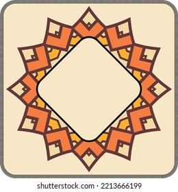 Mandala patterns on red background illustration
, Floral Arabesque Pattern Design, 
illustration of an background