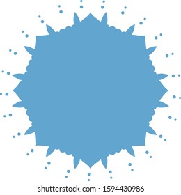 Mandala patterns on white background illustration