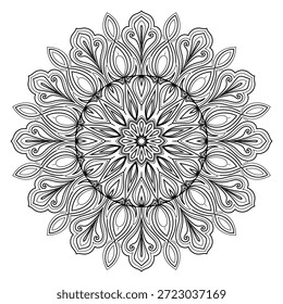 Mandala patterns, vintage decorative line drawings.
