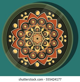 Mandala plate