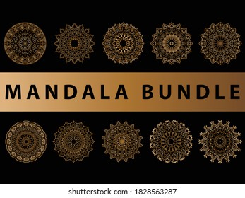 Mandala Premium Gold Design Pattern
