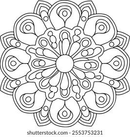 mandala, print, abstract, art, illustration, isolated, floral, black, adult, design, line, pattern, colourful, graphic, page, round, tattoo, yoga, zen, blank, david, white, linear, flower, vector