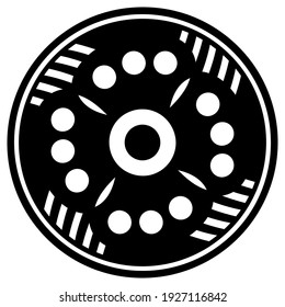 Mandala print for fabric, pattern