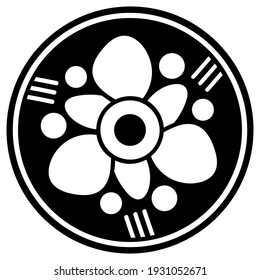 Mandala print for fabric, pattern