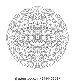 Mandala Rainbow Kids Coloring Book Page for kdp Book Interior. Peaceful Petals, Ability to Relax, Brain Experiences, Harmonious Haven, Peaceful Portraits, Blossoming Beauty mandala design.