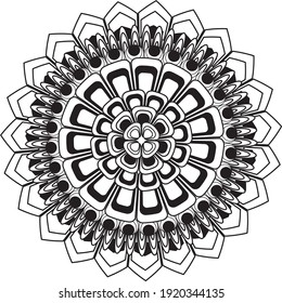 mandala relaxing design anti stress meditation