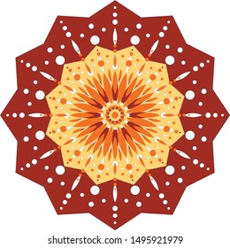 A mandala represents wholeness, a cosmic diagram reminding us of our relation to infinity. Mandalas are circular designs symbolizing the notion that life is never ending