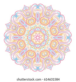 Mandala round ornament
