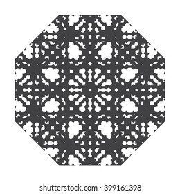 Mandala. Round ornament, decorative elements.