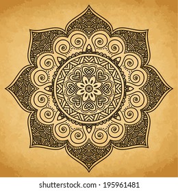 Mandala. Round Ornament Pattern