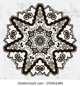Mandala. Round Ornament Pattern