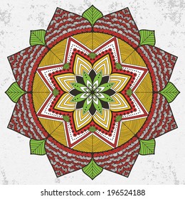 Mandala. Round Ornament Pattern