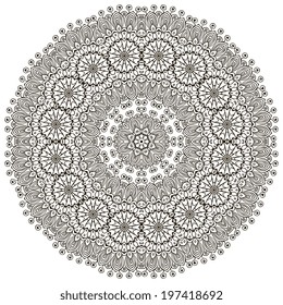 Mandala. Round Ornament Pattern