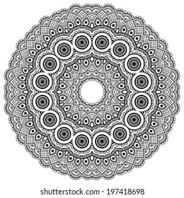 Mandala. Round Ornament Pattern