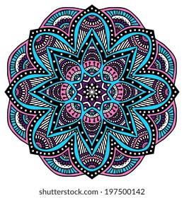Mandala. Round Ornament Pattern