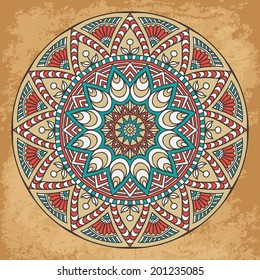 Mandala. Round Ornament Pattern
