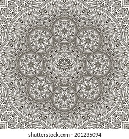 Mandala. Round Ornament Pattern