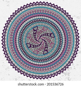 Mandala. Round Ornament Pattern