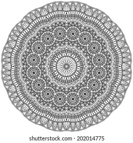 Mandala. Round Ornament Pattern