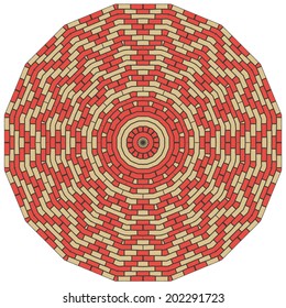 Mandala. Round Ornament Pattern