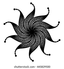 Mandala. Round Ornament Pattern.