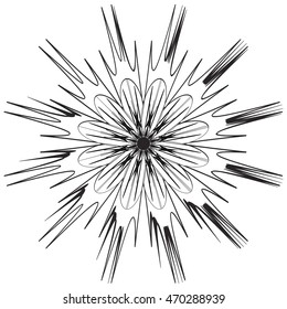 Mandala. Round Ornament Pattern